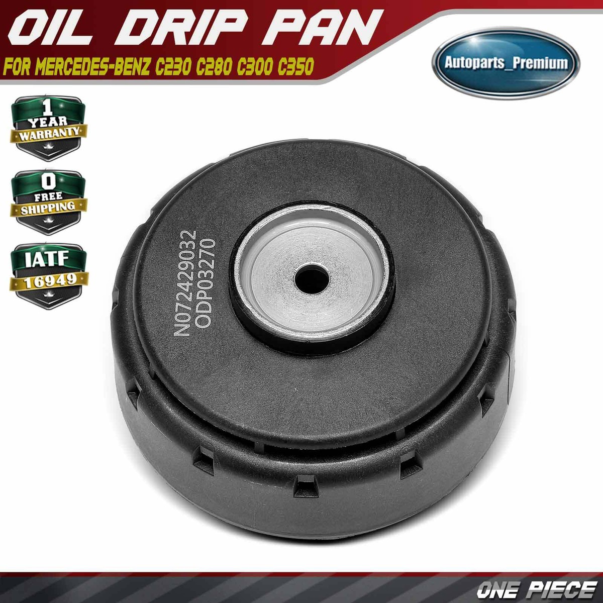 Crankcase Breather Oil Drip Pan 2730100162 For Mercedes W203 W205 - Foto 12