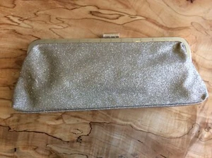 GOLD AND SILVER SPARKLE CLUTCH/PURSE - Picture 1 of 10