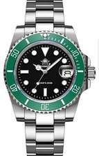 ADDIESDIVE Homage Watch Men Quartz Date Stainless Steel Super Lume FREE POSTAGE