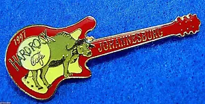 GUITARRA PROTOTIPO BÚFALO DE AGUA SUDAFRICANO JOHANNESBURGO Hard Rock Café PIN - Imagen 1 de 1