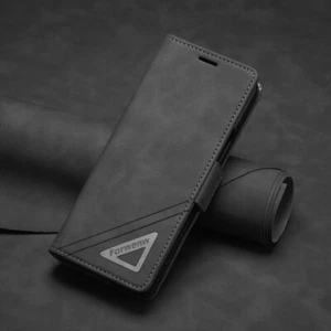 Para Samsung Galaxy Z Fold4 Fold3 plegable de cuero titular de la tarjeta de la cartera de la cubierta del caso - Imagen 1 de 15