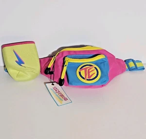 Tipsy Elves Fanny Pack 80s Theme Can Koozie 3 Pockets Party Beach BBQ Up To 40" - Picture 1 of 9
