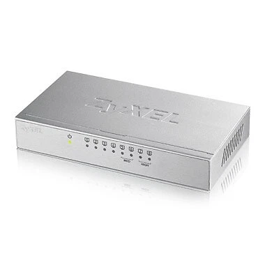 4718937586301 Zyxel GS-108B V3 Unmanaged L2+ Gigabit Ethernet (10/100/1000) Silv - Image 1 of 4