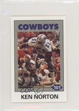 1992 Diamond NFL Superstars Stickers Ken Norton #101