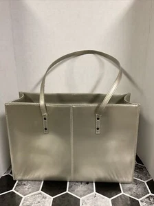 Wilson Leather Bag Work Tote Laptop Bag Lined With Removable Laptop Sleeve - Picture 1 of 8