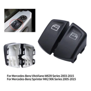 2 X Bouton Interrupteur L��ve Vitre Gauche pour Mercedes Vito II Viano W639 2003 - Picture 1 of 11