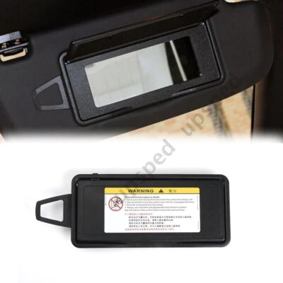 Cubierta de marco de espejo retrovisor parasol derecho negro para Mercedes-Benz Clase S W220 1998-05 Foto 1 de 4