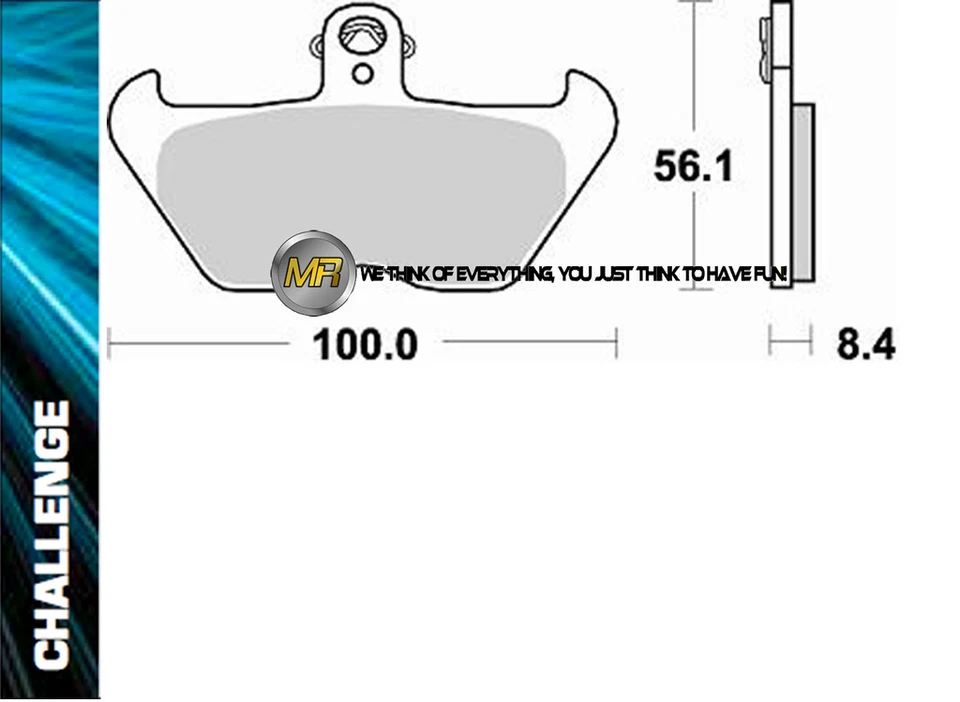 PARA BMW R 1100 R 1999 99 PASTILLAS FRENO DELANTERAS SINTERIZADAS METAL Foto 1 de 1