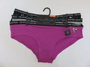 Pack de 3 BRAGAS HIPSTER de algodón Pesadilla antes de Navidad talla XX-grandes (#028) - Imagen 1 de 5