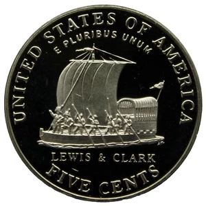 2004-S Keel Boat Proof Jefferson Nickel - Picture 1 of 2
