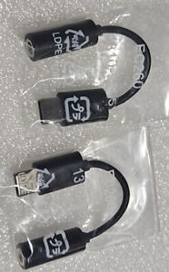 2 X Genuine Sony EC260 USB-C to 3.5mm Headphone Adapter Jack for Sony Xperia
