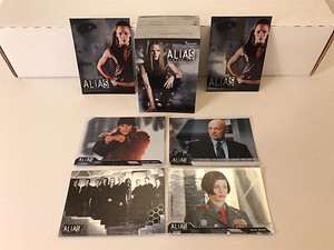 ALIAS SEASON 2 Complete FOIL Trading Card Set JENNIFER GARNER 2003 w/ 2 PROMOS