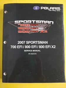 2007 Polaris OEM Sportsman 700EFI/800EFI/800EFI X2 Service Manual P/N 9920378 - Bild 1 von 4