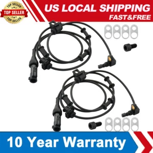 Pair 4WD Front Wheel Speed ABS Sensor for Ford F-150 Expedition Lincoln Mark LT - Picture 1 of 7
