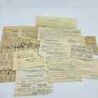 1917 WWI 28th Division 103rd Amm. Documents Corp. Harry E. Wilson Lot of 12 SC2