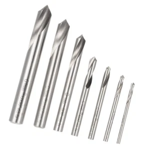 Steel Cobalt Spotting Drill Bits Set 90 Degree Drilling Chamfering Tool O3G1 - Picture 1 of 9
