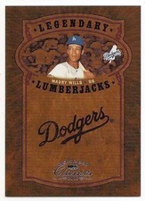 2005 DONRUSS CLASSICS LEGENDARY LUMBERJACKS #LP25 Maury Wills #71/400