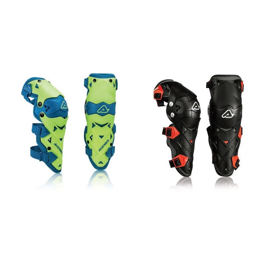Genouillière ACERBIS Impact Evo 3.0 Genou Guards Approuvé Divers Couleurs TG Une - Photo 1/1