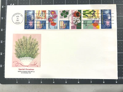 1987 Special Occasions Sc 2274a jumbo FDC with Fleetwood cachet unaddressed - Image 1 of 2