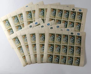 Israel, 1956, 8 Independence Day, 10 parts of the sheet (150 stamps), MNH. - Picture 1 of 2