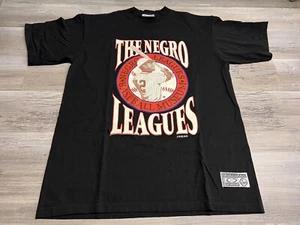 Vintage Negro League Baseball Museum T-Shirt Black American Sports History Sz XL - Picture 1 of 9