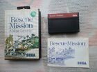 Jeu Master System / Ms Game Rescue Mission complet PAL retro SEGA original* CIB