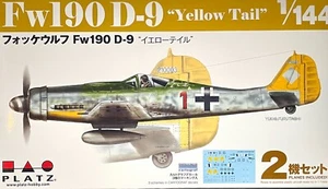 1/144 WW2 Fighter: Focke Wulf FW-190D-9 "Yellow Tail" [GER] 2in1 #PDR14: PLATZ - Picture 1 of 3