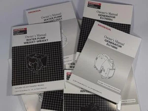 HONDA® outdoor power equipment OWNERS MANUAL MANUALS - Picture 1 of 15