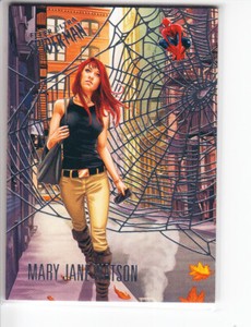 2017 Fleer Ultra Spider-Man Base WEB FOIL #10 MARY JANE PARKER Hobby NM/M🔥🔥*