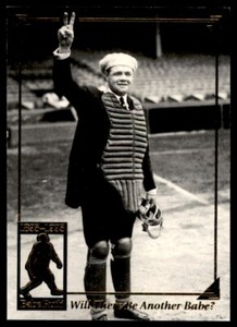 1995 Megacards Babe Ruth Will There Be Another Babe? New York Yankees #25