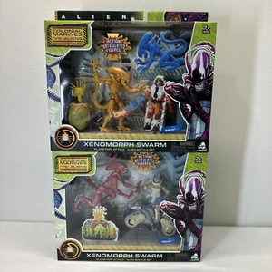 Lot of 2 Alien Collection Xenomorph Swarm Colonial Marines Vs Aliens Battle Set - Picture 1 of 13