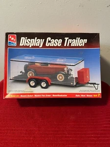 AMT ERTL Display Case Trailer 1:25 Scale Equipment Cabinet Opening Trailer Doors - Picture 1 of 20