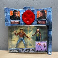 MARVEL X-MEN the Movie - Logan & Rogue: 2 Action Figures Set Sealed (2000)