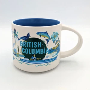 Starbucks BRITISH COLUMBIA CANADA Discovery Series (14oz) Coffee Mug Cup w/ Box - Bild 1 von 9