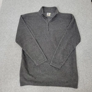 My Town Originals Pullover Herren XL grau Fleece Half Zip Jacke Outdoor warm - Bild 1 von 10