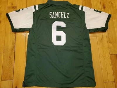 Nike On Field Mark Sanchez 2012 New York Jets 6 Juvenil Equipo NFL Réplica Camiseta XL Foto 1 de 4
