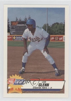 1993 Fleer ProCards Minor League Leon Glenn #751 - Image 1 of 2