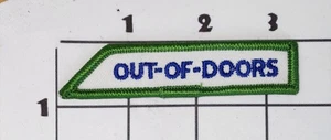 Out of Doors Aufnäher Pfadfinder USA Uniform bestickt Upcycle Bügelbild - Bild 1 von 1