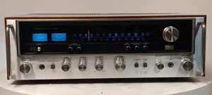 EXCELENTE RECEPTOR ESTÉREO SANSUI 6060 - BELLEZA ESFERA AZUL VINTAGE + 1 AÑO DE GARANTÍA - Imagen 1 de 10