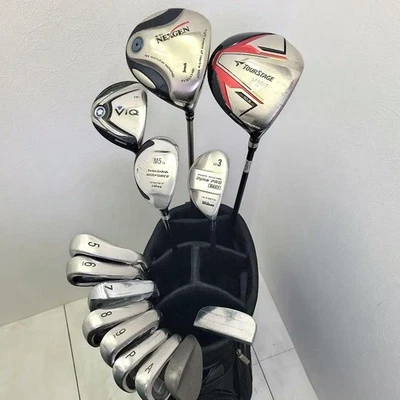 Golf Club Set for Beginners 2 Drivers 5-Wood Great Value Used - Image 1 of 4