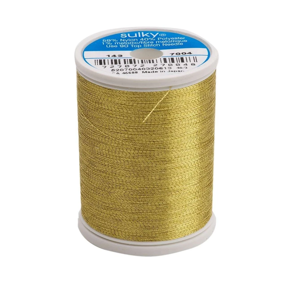 Sulky - Original Metallic Nylon/Polyester Thread 40wt 215d 1000yds - Image 1 of 1