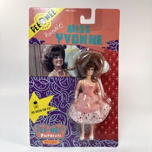 Miss Yvonne Pee- Wee’s Playhouse 1988 MATCHBOX Pre Wee’s Friend Carded Figure - Picture 1 of 9