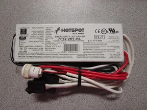 FULHAM HOTSPOT EMERGENCY LED DRIVER #FHS2-UNV-36L ~ NEW - Picture 1 of 2