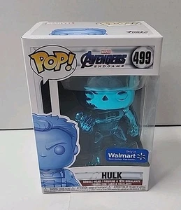Funko Pop! Marvel #499 - Avengers Endgame Blue Chrome Hulk - Exclusivo de Walmart - Imagen 1 de 6