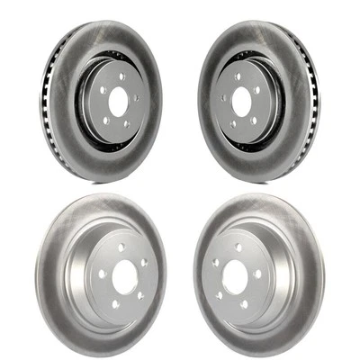 Rotores de freno silenciosos delanteros traseros para Ford Edge Fusion 2015-2021 oeI5 recubiertos Afterma Foto 1 de 4