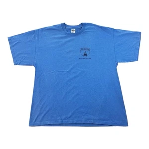 Harvard Model Congress Logo Tee Gildan Ultra Cotton Boston 2006 Blue Retro 2XL - Picture 1 of 11