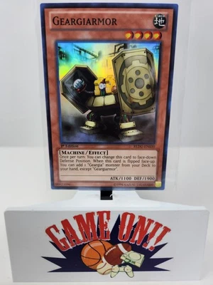 YuGiOh Geargiarmor REDU-EN030 1st Edition Super Rare LP Return of the Duelist - Image 1 of 2