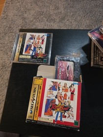 REAL BOUT FATAL FURY SPECIAL  Sega Saturn + 4mb Cart Cib Complete 