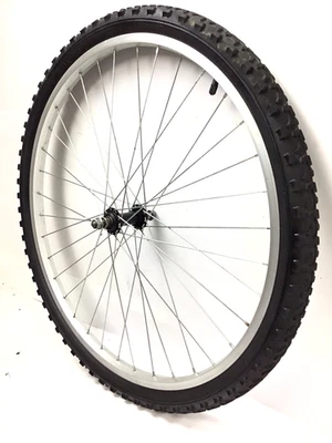26" Bicycle Front Alloy Wheel with 1.95" Tire Mountain Bike #A21 - Image 1 of 3