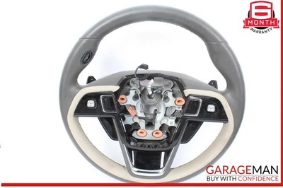 20-24 Lincoln Aviator Front Left Driver Side Steering Wheel w/ Paddle Shifters - Image 1 of 4